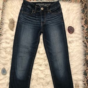 Mid-Rise Skinny Jeans by American Eagle